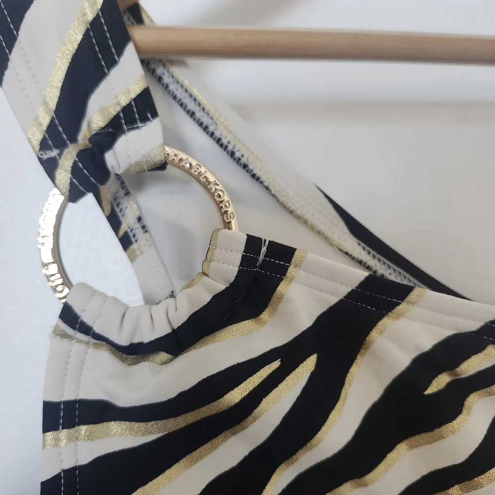 Michael Kors Animal Print Swimsuit - Picture 3 of 5